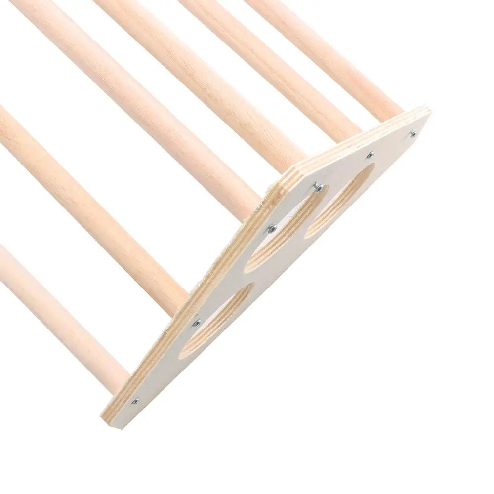 Ducks Goose Trainning  Wooden Chick Roost Bar Bird Stand Chicken Perch