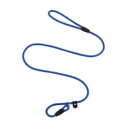 Dog Collar Dog Leash Slip Rope Lead Leash Heavy Duty Braided Rope Adjustable Loop Collar Training Leashes for Medium Large Dogs