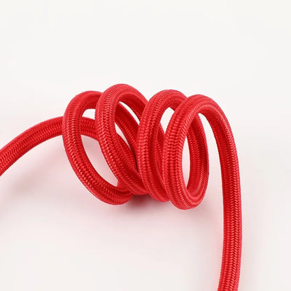 Dog Collar Dog Leash Slip Rope Lead Leash Heavy Duty Braided Rope Adjustable Loop Collar Training Leashes for Medium Large Dogs