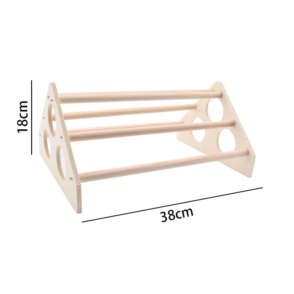 Ducks Goose Trainning  Wooden Chick Roost Bar Bird Stand Chicken Perch